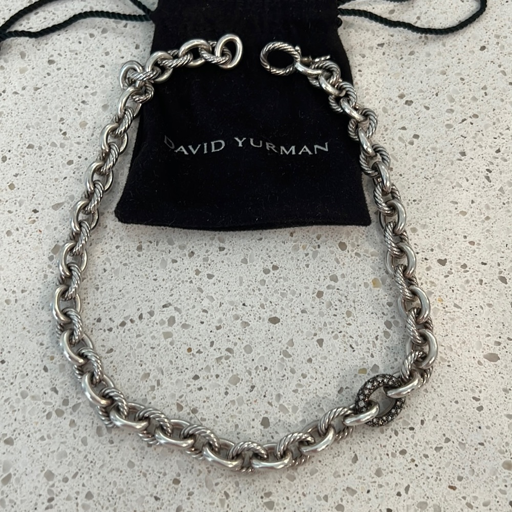 David yurman diamond necklace